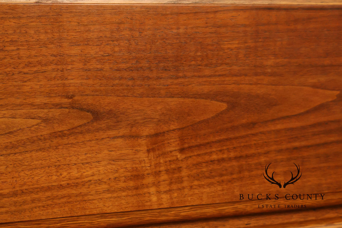 Lane Mid Century Modern Walnut 9 Drawer Dresser