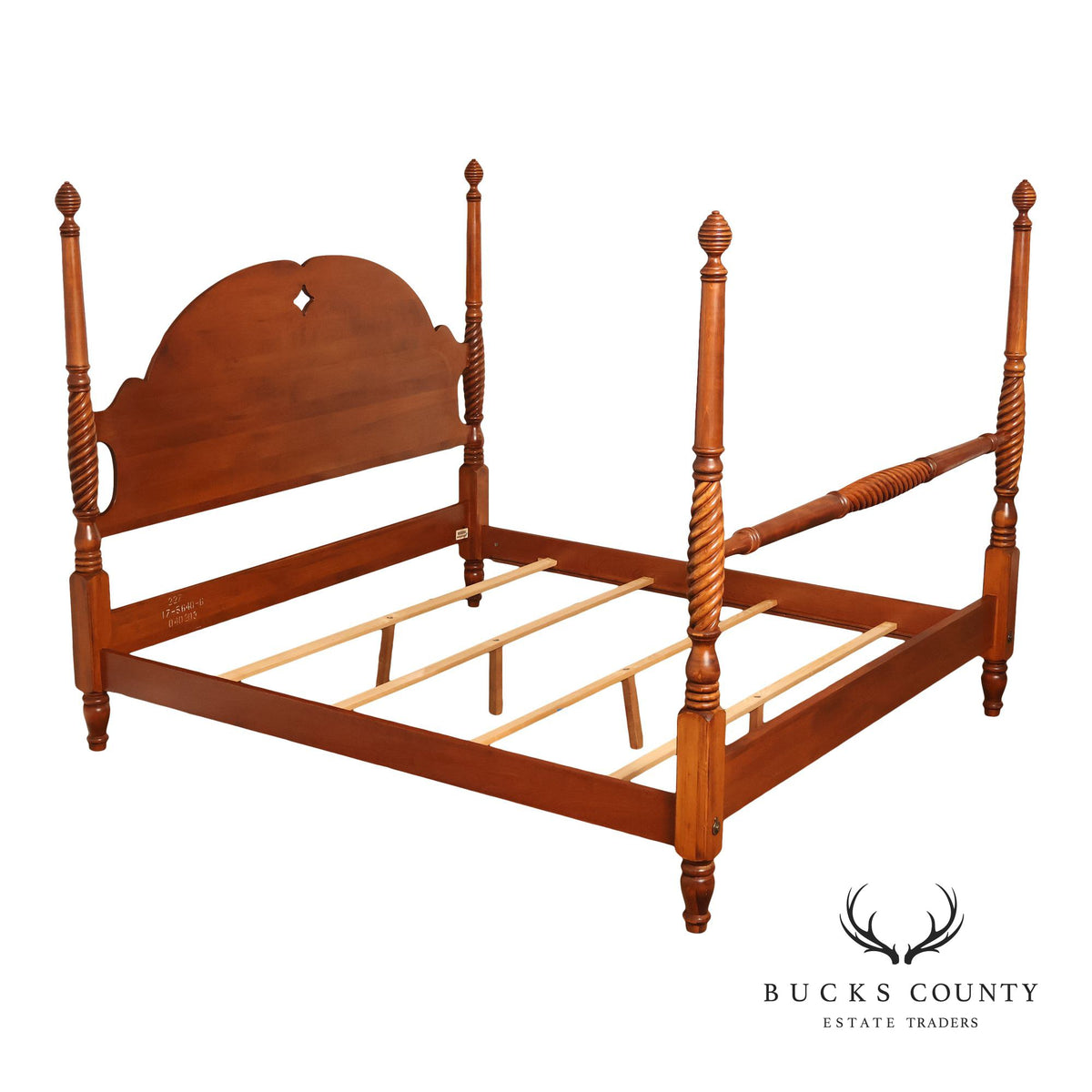Ethan Allen Country Crossings King Size Four Poster Bedframe