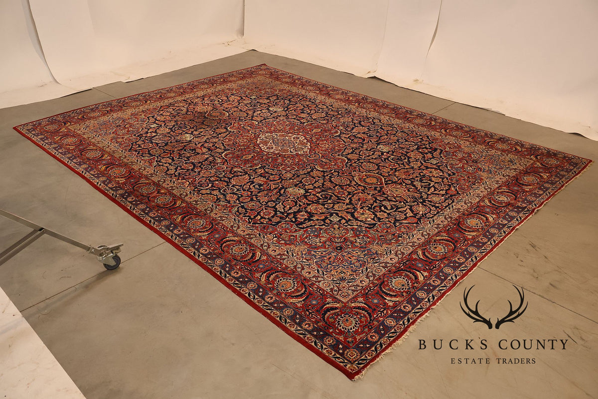 Large Hand Tied Traditional Persian Style Area Rug