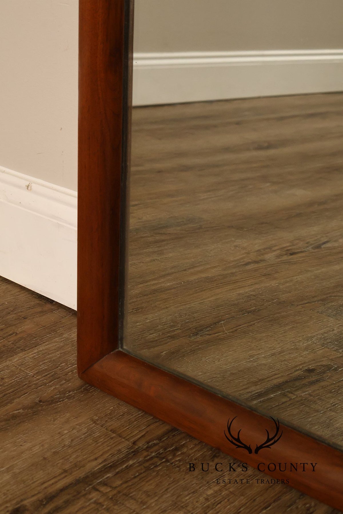 Martinsville Mid Century Modern Walnut Credenza Mirror