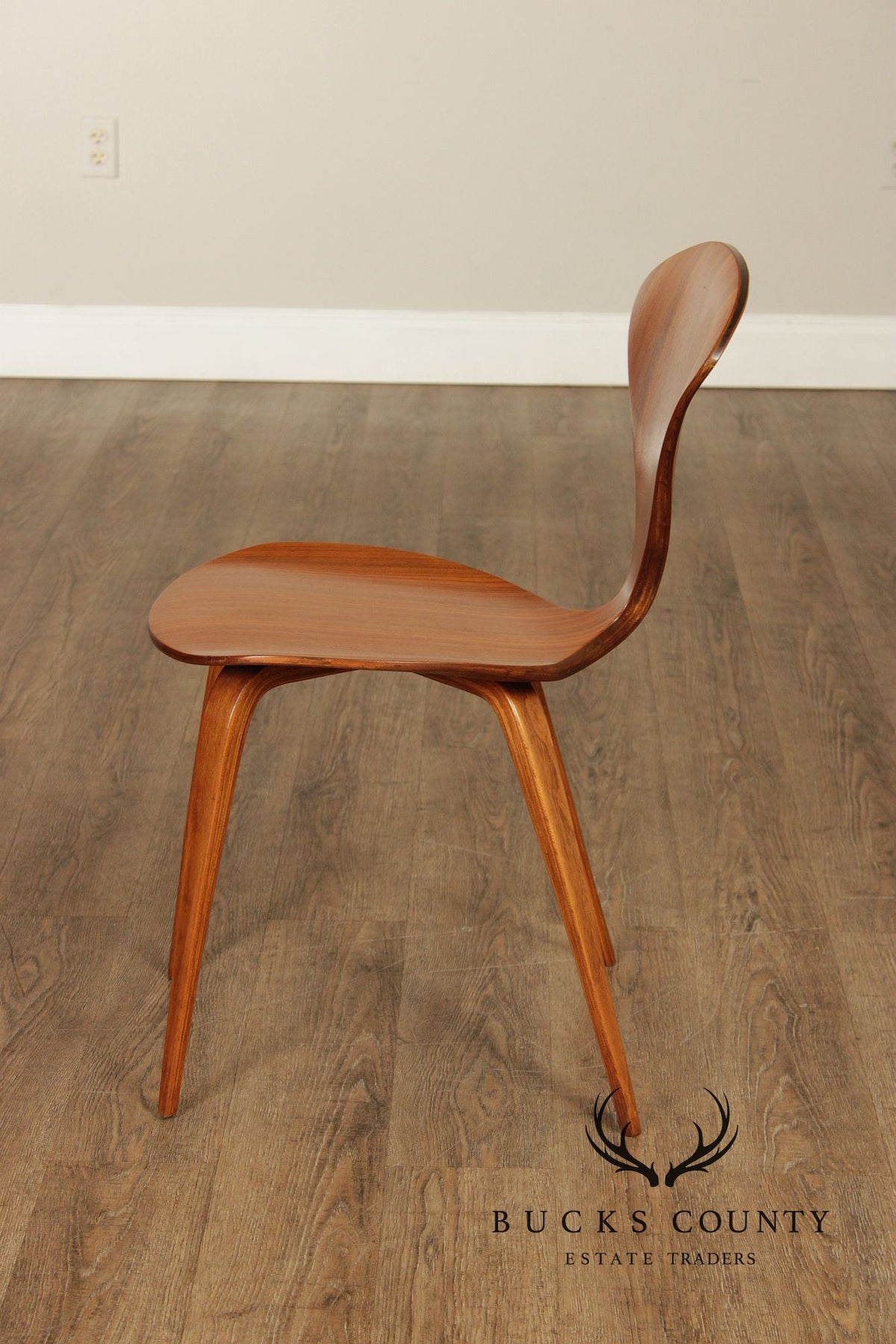 Norman Cherner Mid Century Modern Set of Five Hourglass Side Chairs