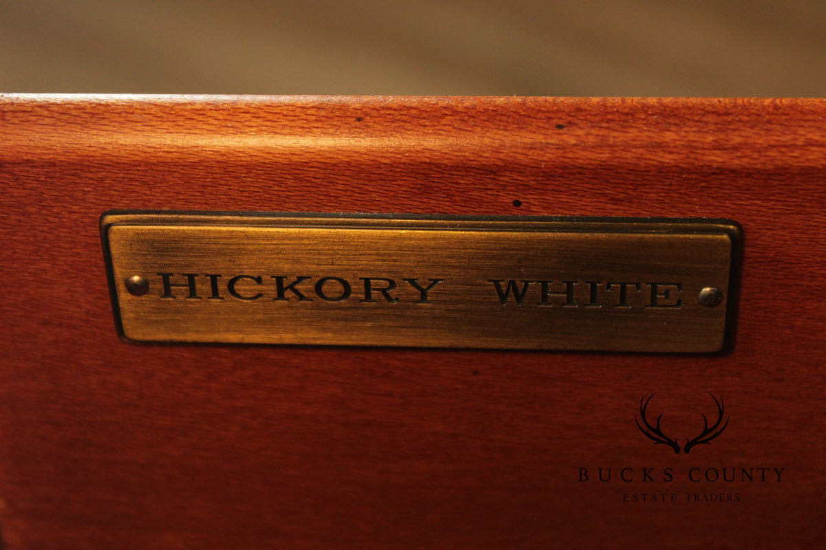 Hickory White Contemporary Bowfront Chest of Drawers