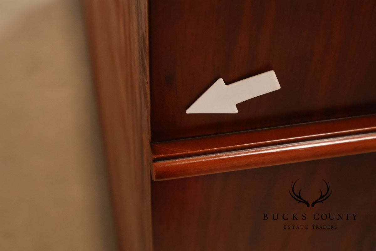 Edwardian Style Inlaid Mahogany Chest of Drawers