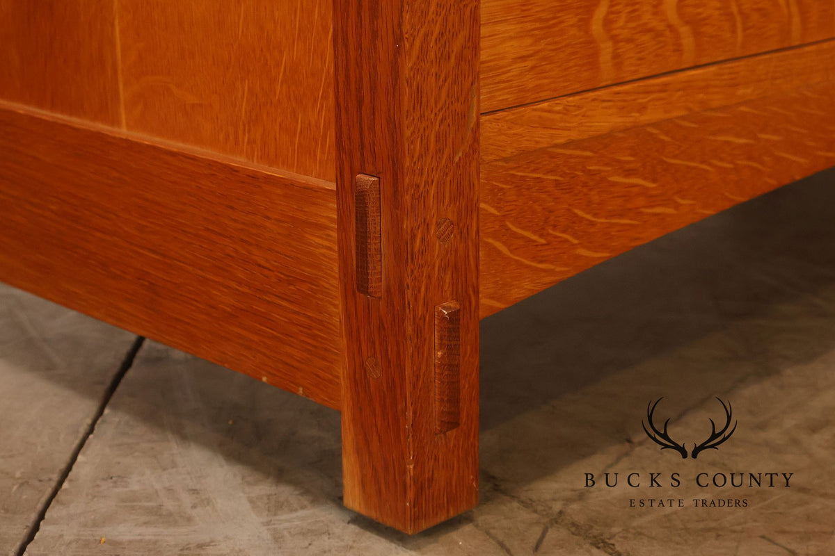 Stickley Mission Collection Oak Tall Chest