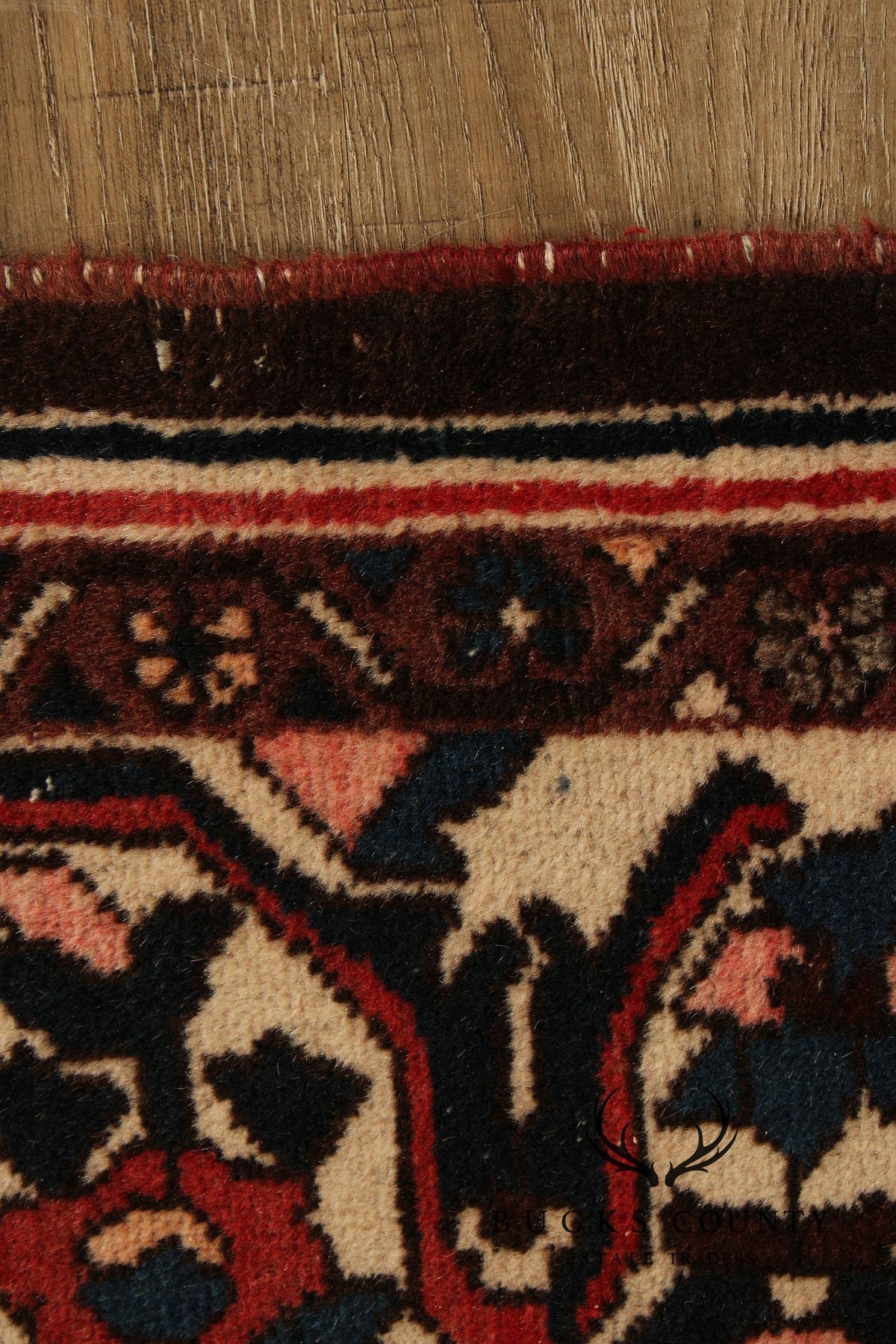 Vintage Persian Hand Knotted  Heriz Area Rug 8' 9" x 11' 11"