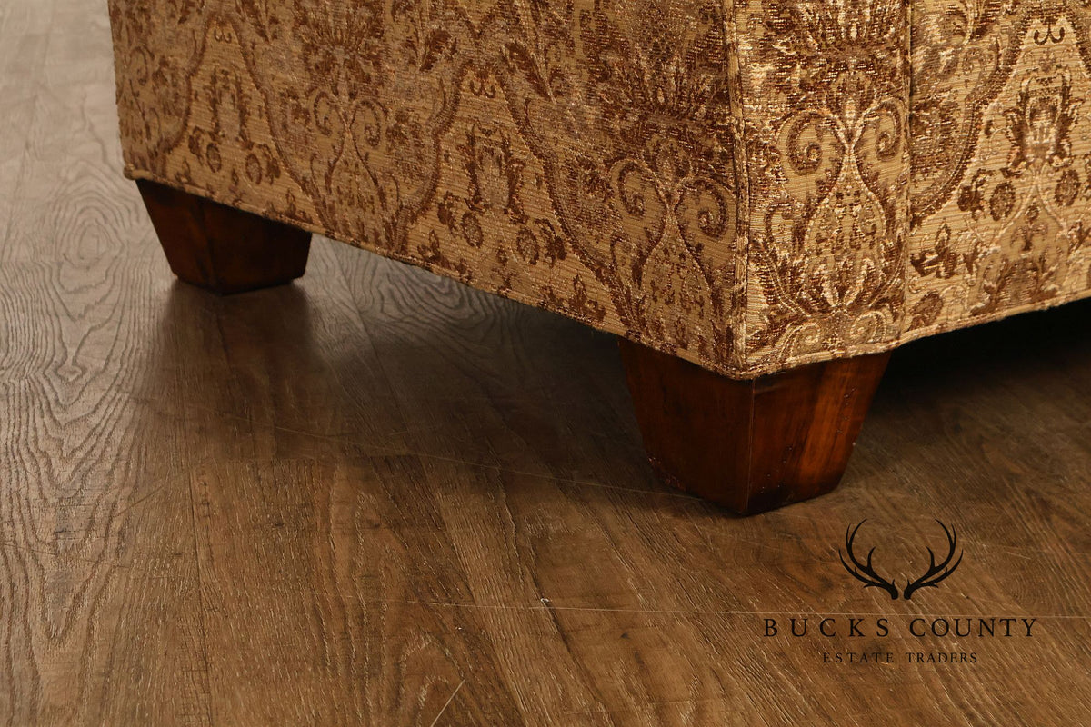 Stickley Fine Upholstery Traditional Three Cushion Sofa
