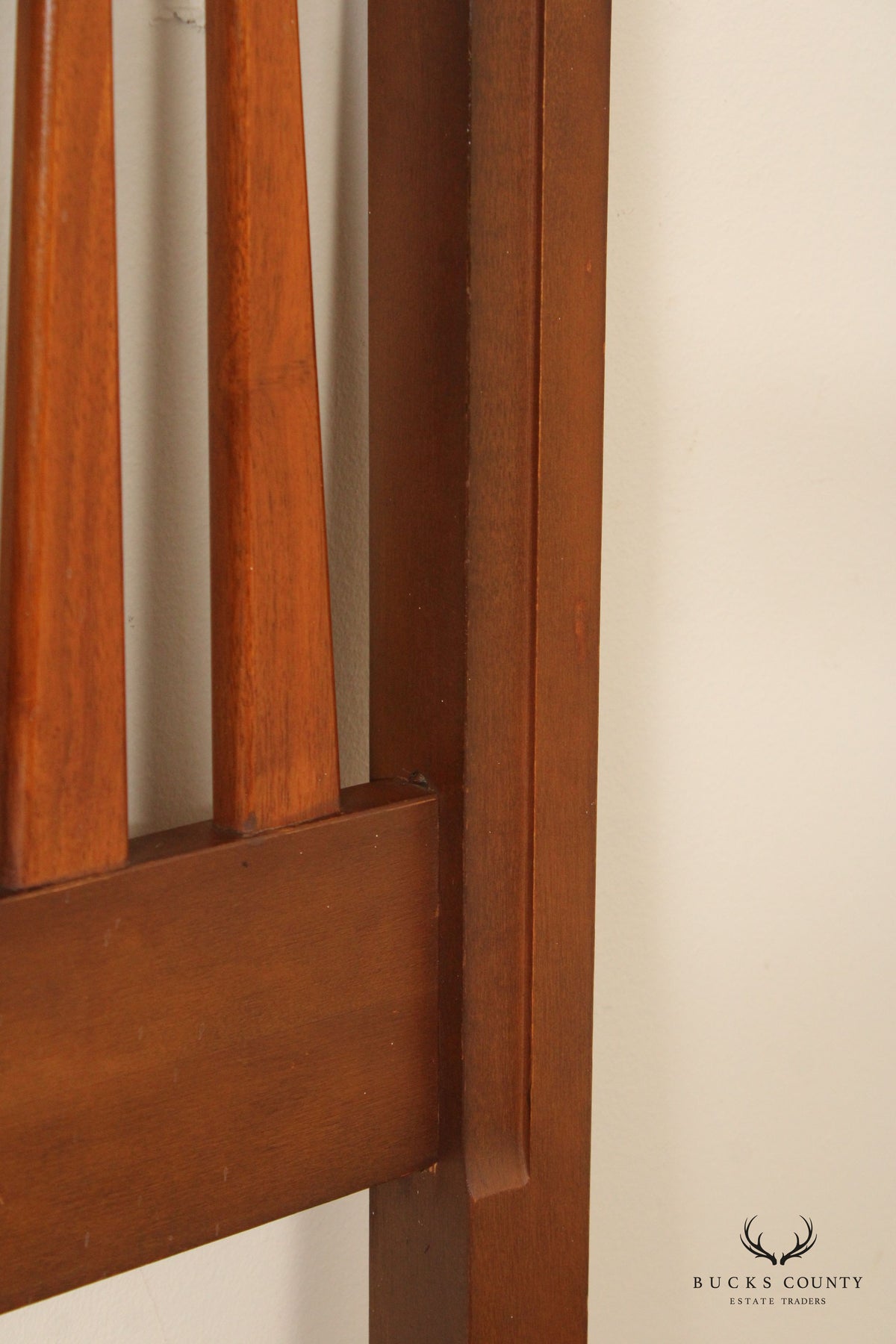 Mid Century Modern Walnut Queen Headboard