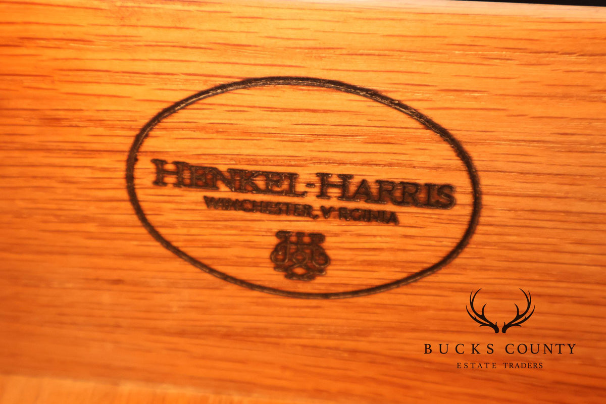Henkel Harris Chippendale Style Mahogany Tall Chest