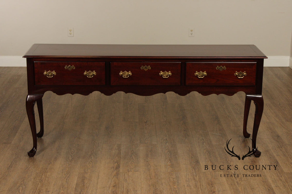 Kindel Queen Anne Style Mahogany Sideboard