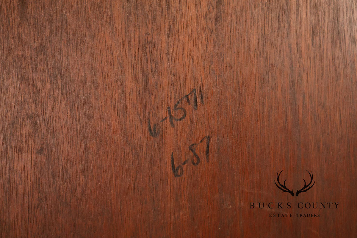 Georgian Pair Of Cherry Bookcases With Lower Cabinets