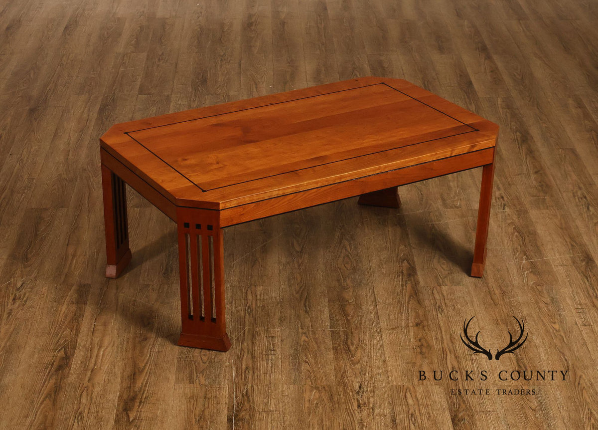 Stickley 21st Century Collection Cherry Coffee Table
