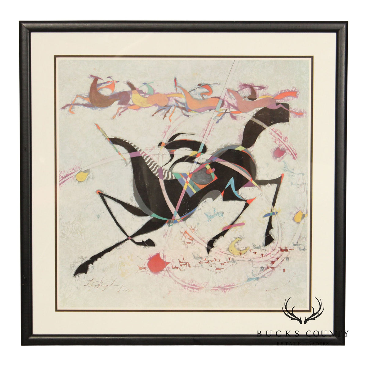 Li Zhong Liang Contemporary Print, Cave Painting