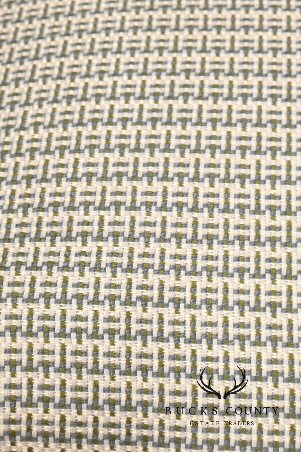 Lane Venture Pair Of Woven Wicker Outdoor Lounge Club Chairs With Cushions