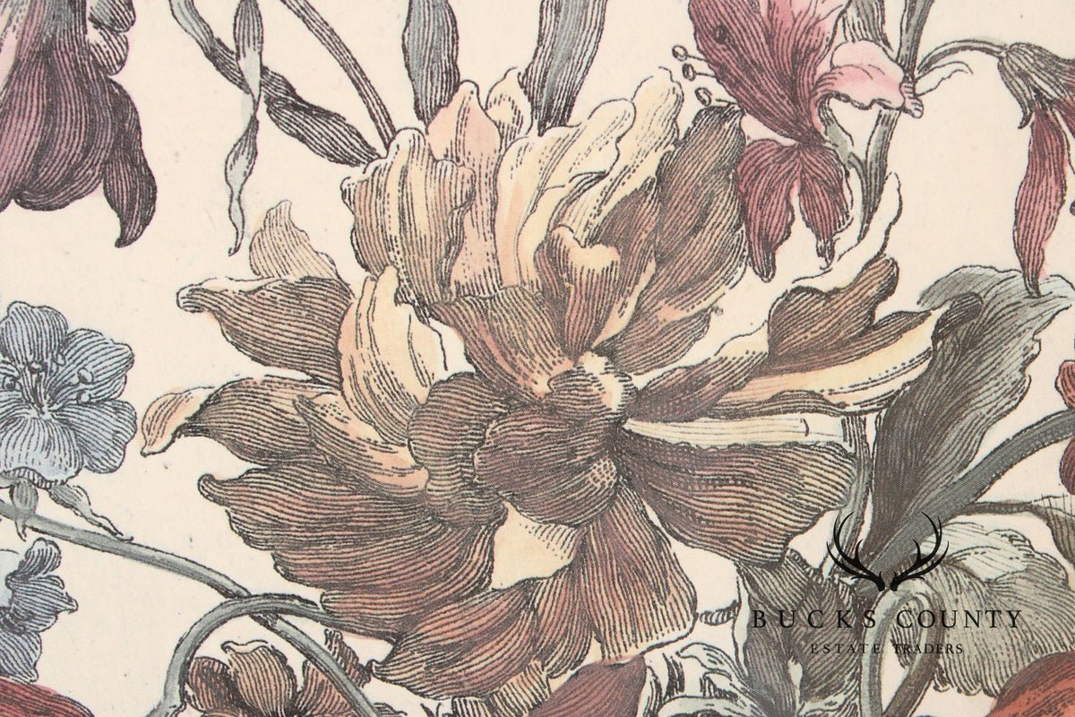 Windsor Art Pair of Decorative Framed Floral Prints