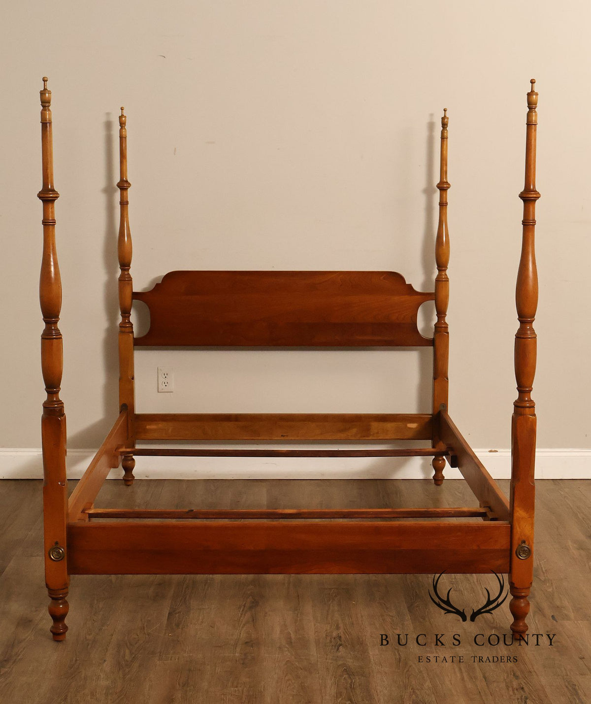 Leopold Stickley Cherry Valley Full Size Poster Bed Frame
