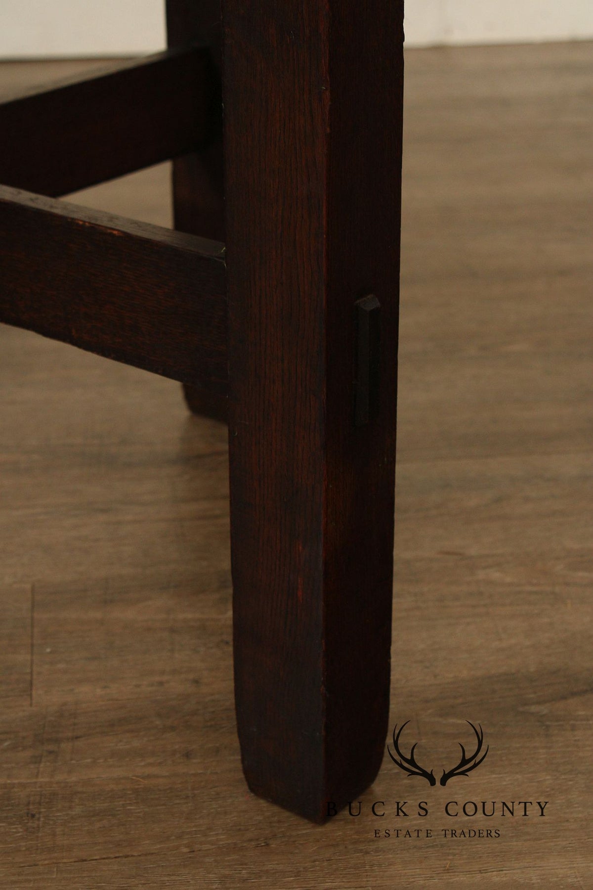 STICKLEY BROTHERS ANTIQUE MISSION OAK GAME TABLE