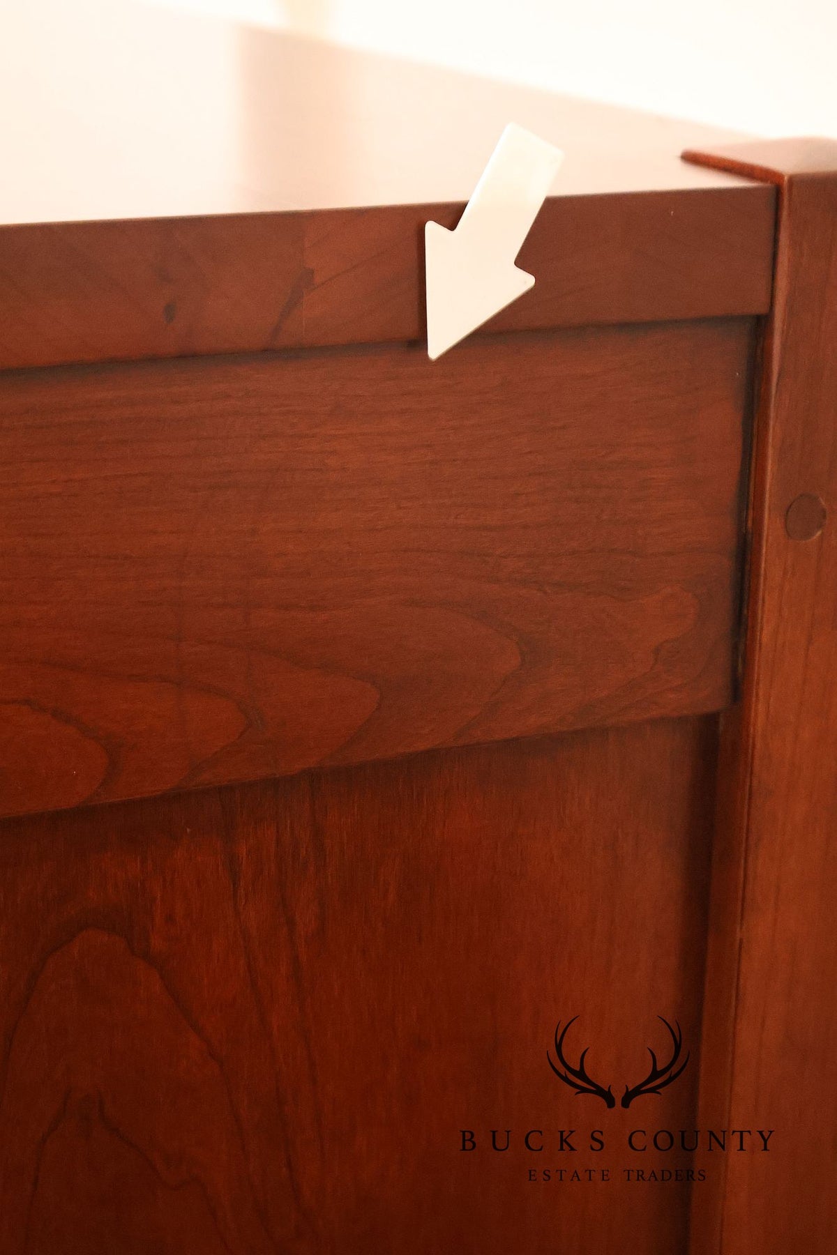 Stickley Mission Collection Pair Of Cherry Three Drawer Nightstands