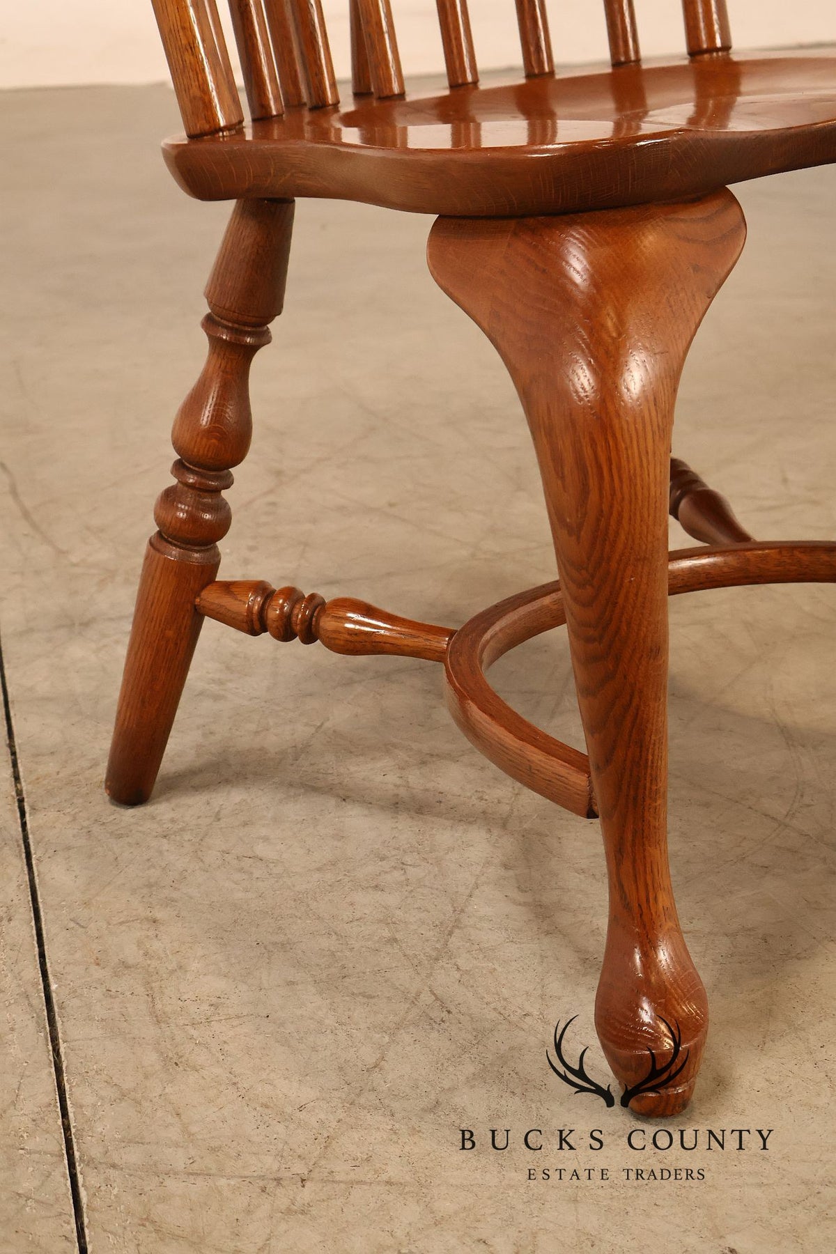 Richardson Brothers Pair Of Welsh Style Oak Side Chairs