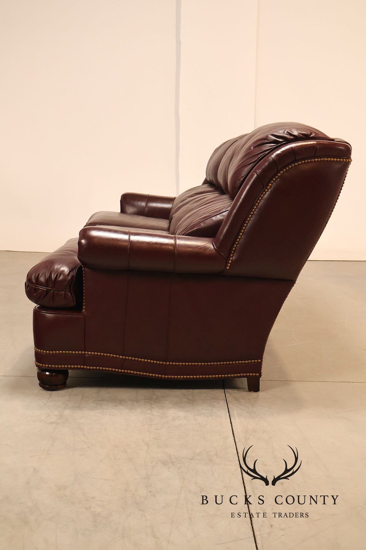 Hancock & Moore Austin High Back Leather Sofa