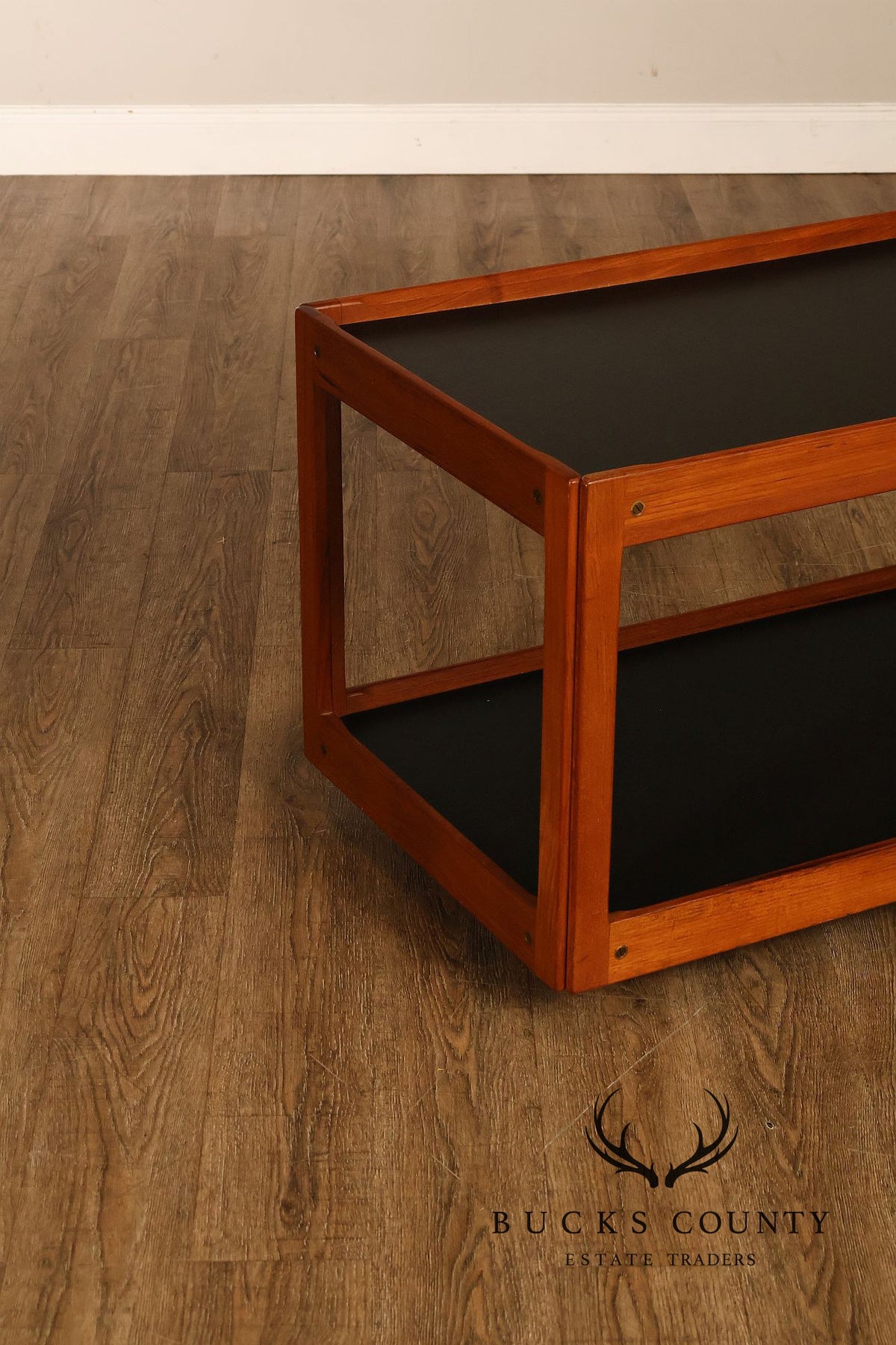 Silkeborg Danish Modern Teak Bar Cart