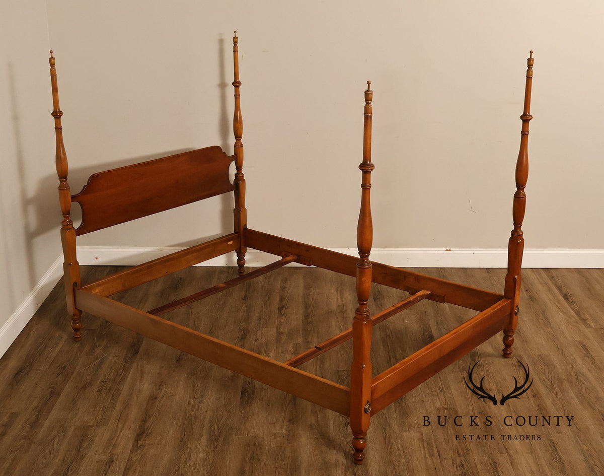 Leopold Stickley Cherry Valley Full Size Poster Bed Frame