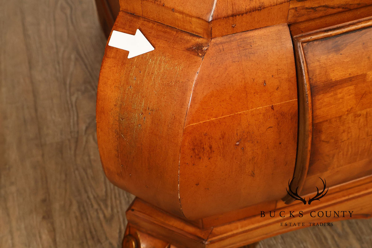 Century Furniture French Provincial Style Bombe Chest