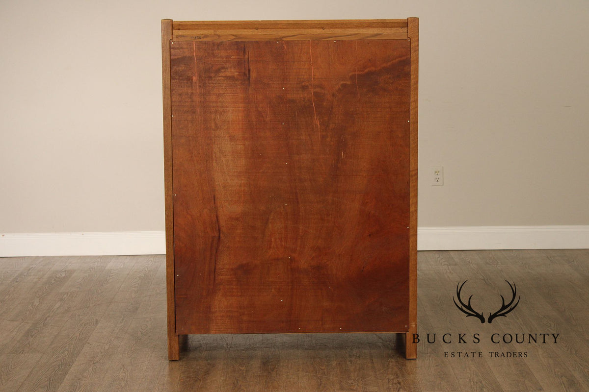Stickley Mission Collection Oak Tall Chest Of Drawers