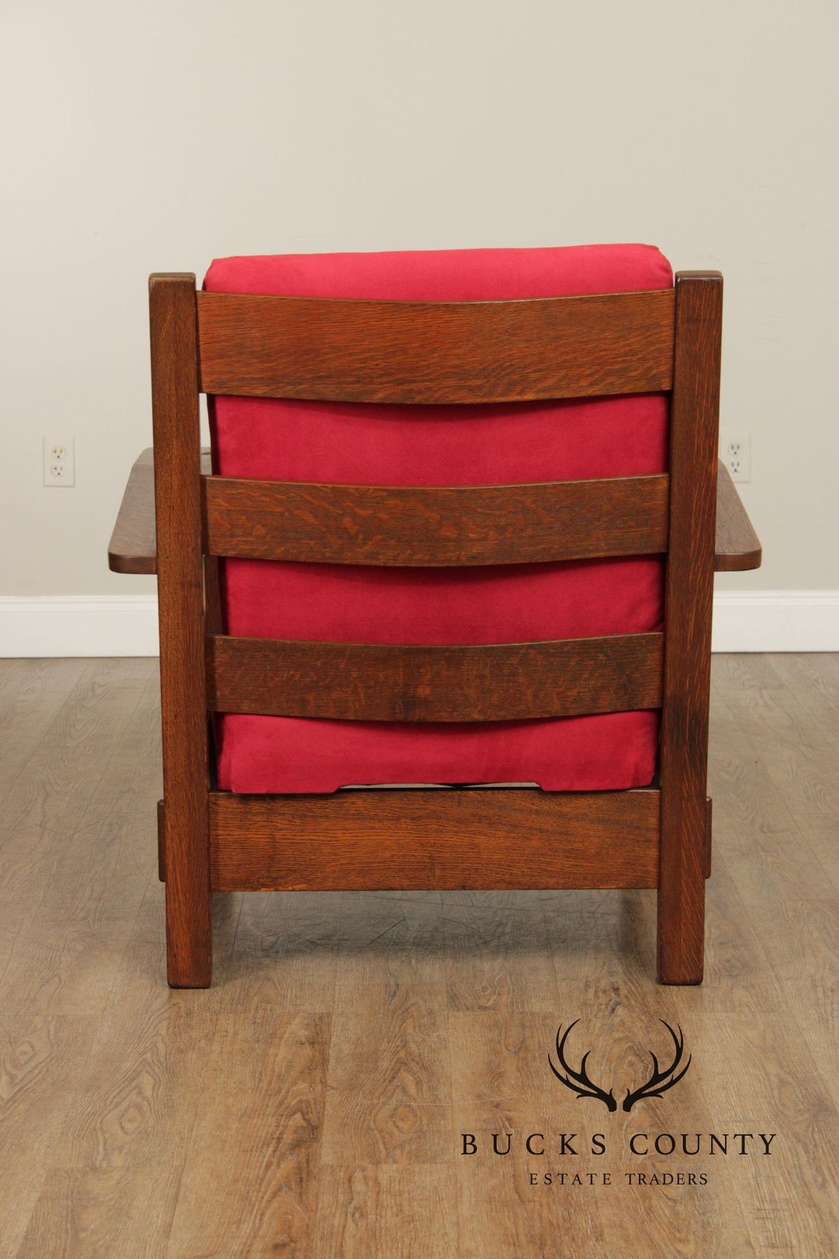 Charles Stickley Antique Mission Oak Armchair