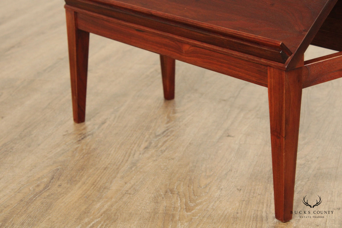 Studio Hand Crafted Solid Walnut Bookstand