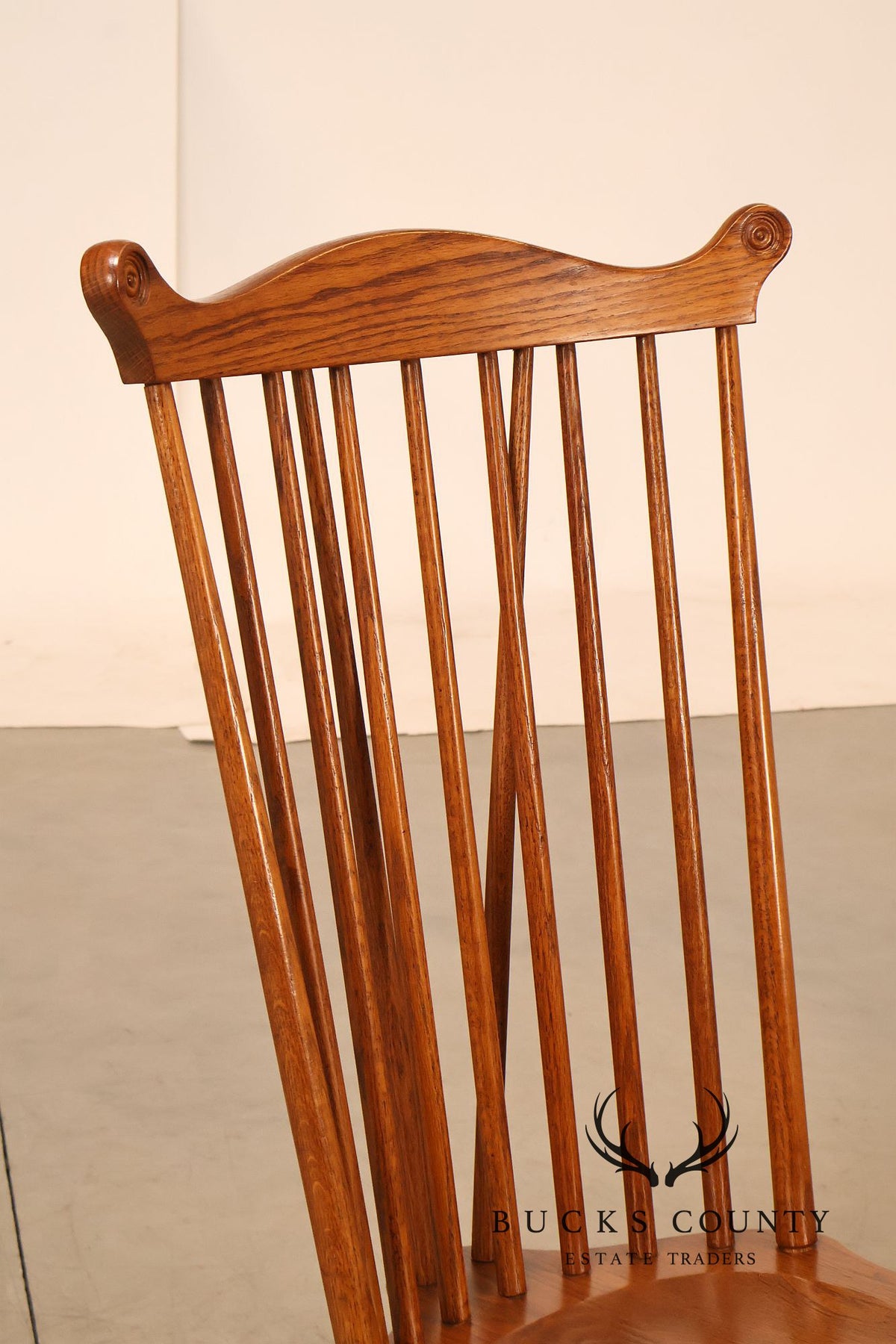 Richardson Brothers Pair Of Welsh Style Oak Side Chairs
