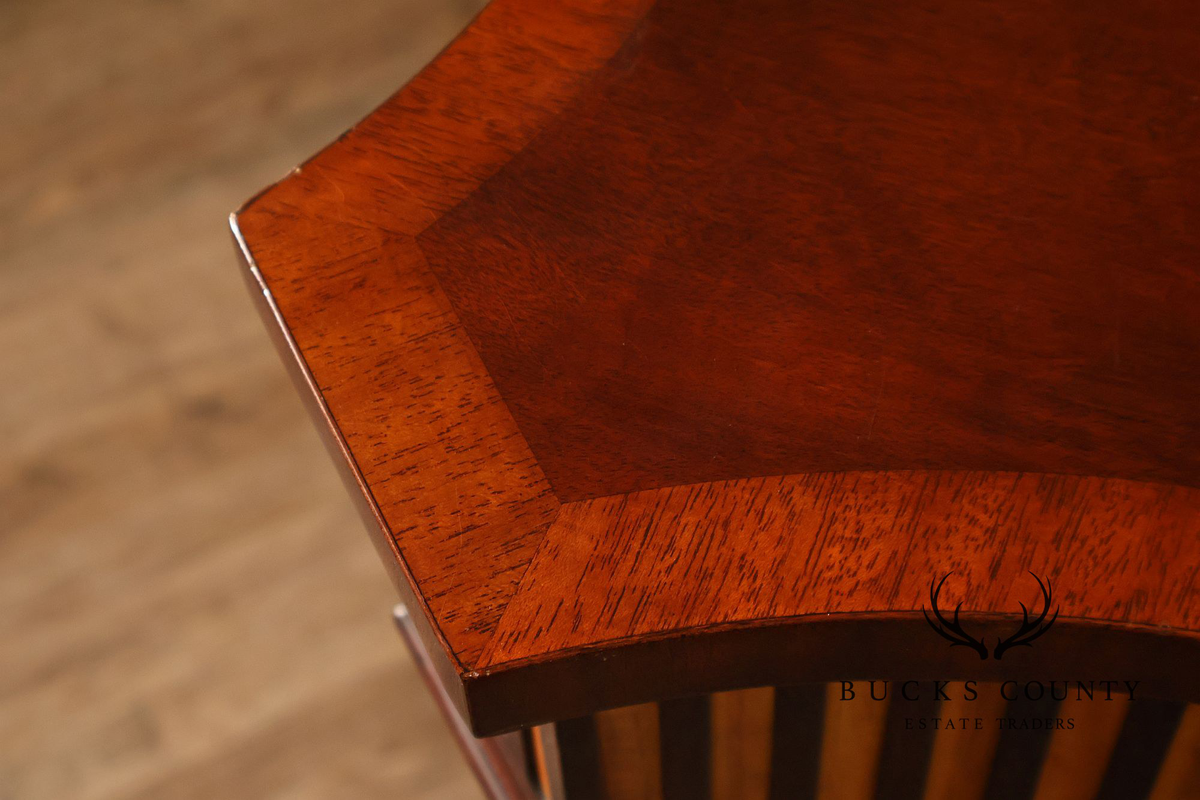 Henkel Harris Federal Style Mahogany Console Table