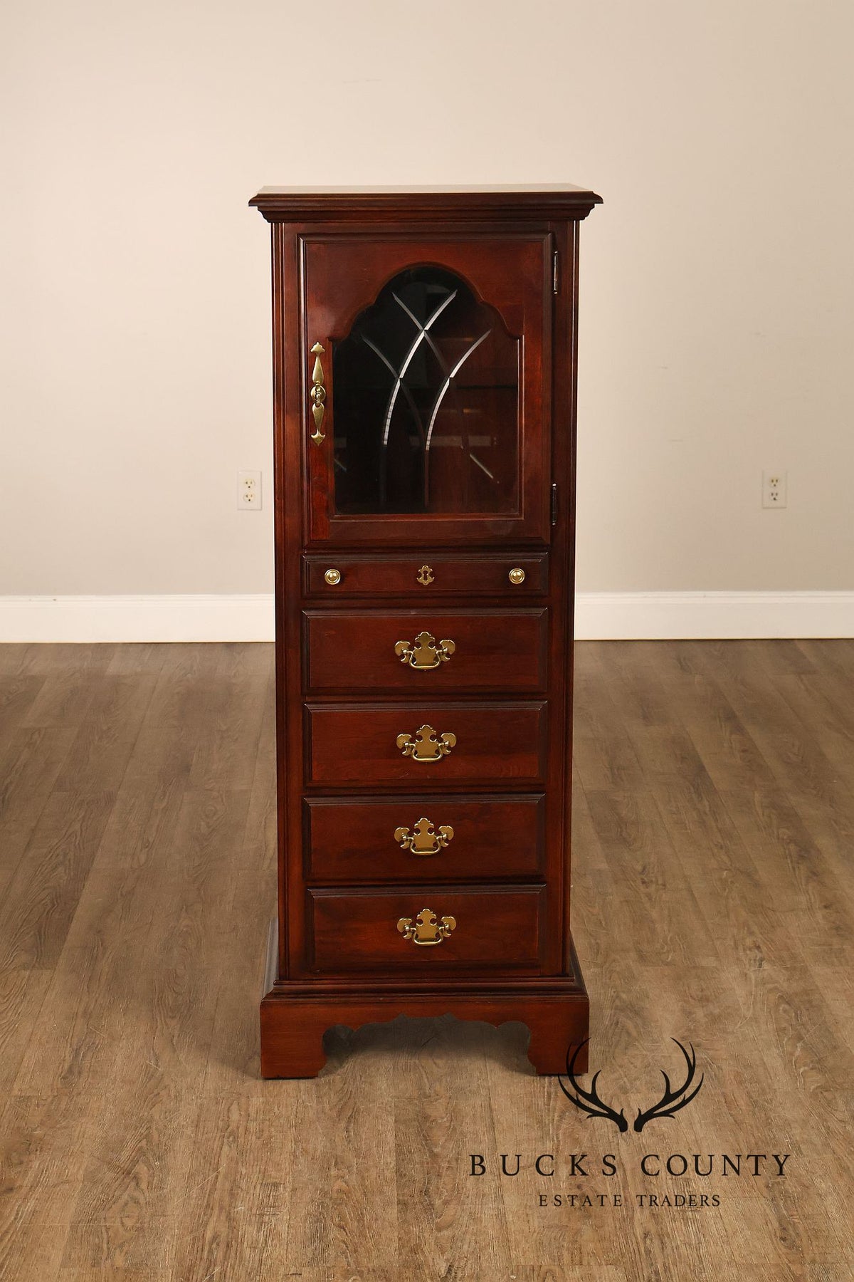 American Drew Cherry Jewelry Cabinet Lingerie Chest