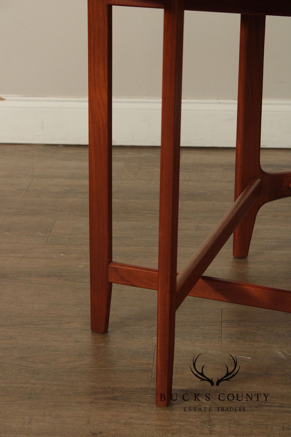 Kleppe Møbelfabrik Danish Modern Teak Drop-Leaf Dining Table