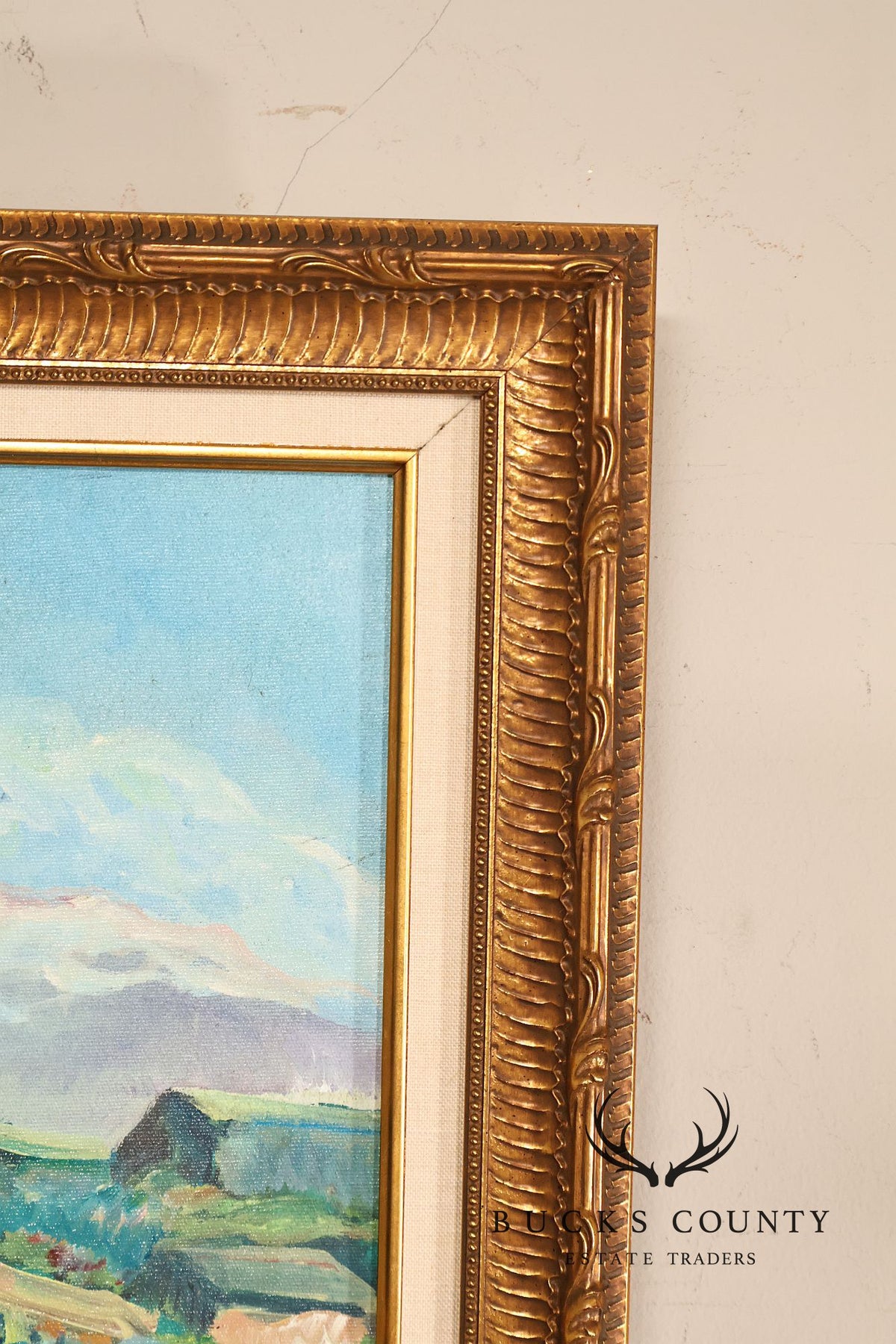 Suren Nersisyan Landscape Painting, 'Karmravor'
