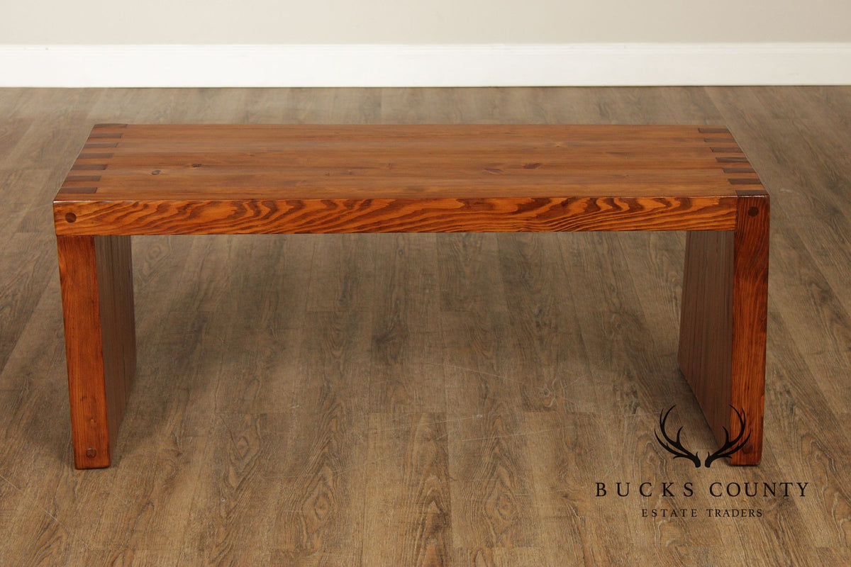 Minimalist Pine Coffee Table