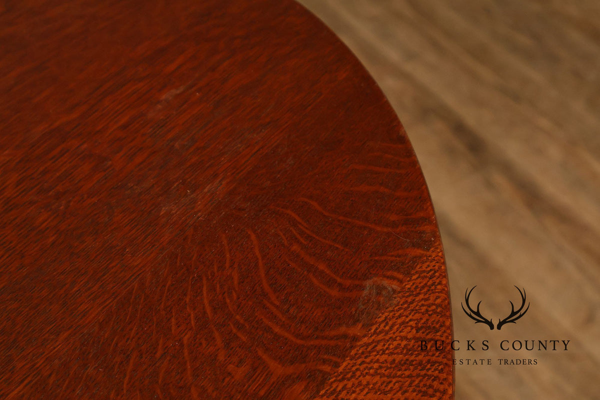 Stickley Mission Collection Oak Limbert Library Table