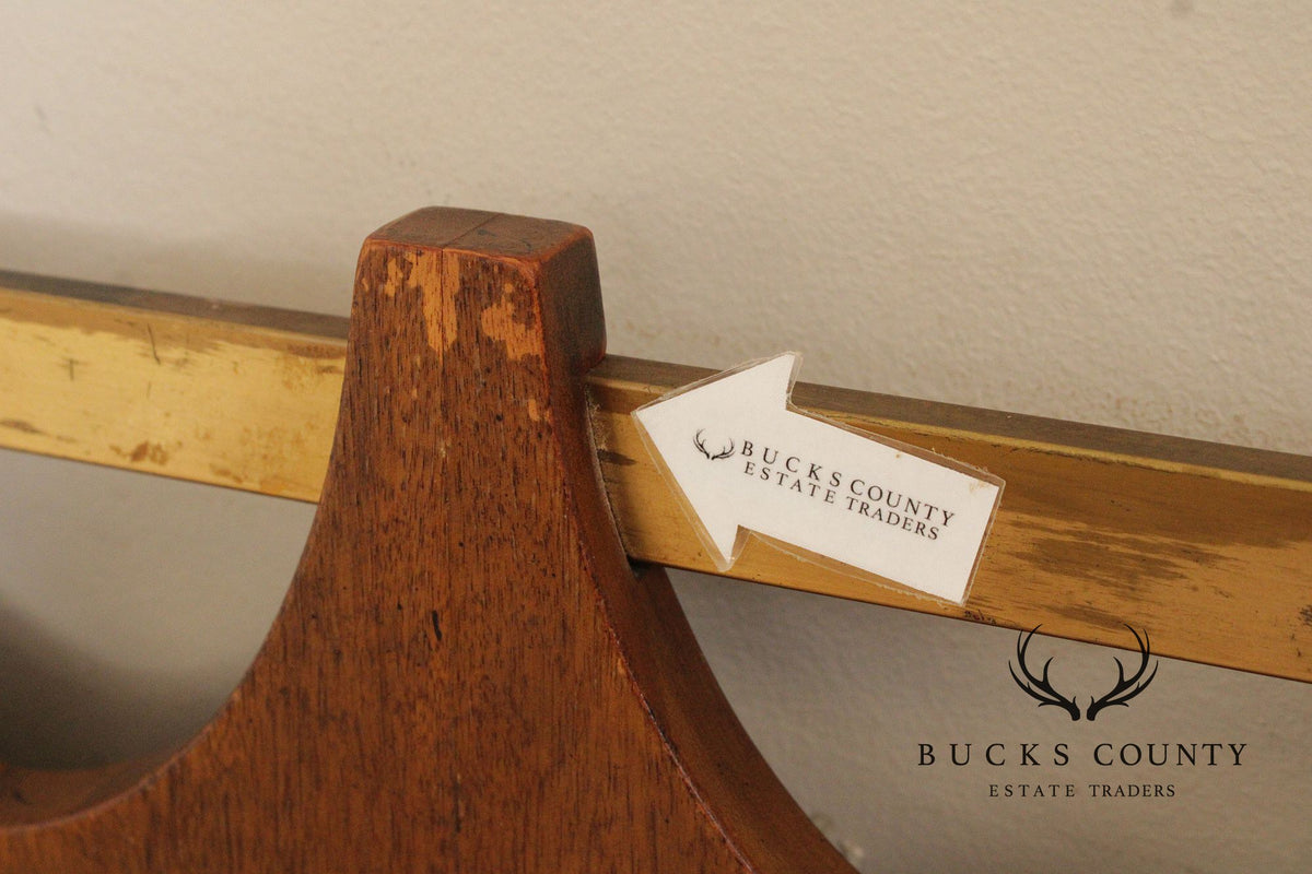 John Stuart Mid Century Modern Walnut Queen Headboard
