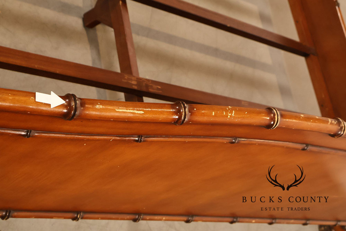 Williams Sonoma Faux Bamboo King Bedframe
