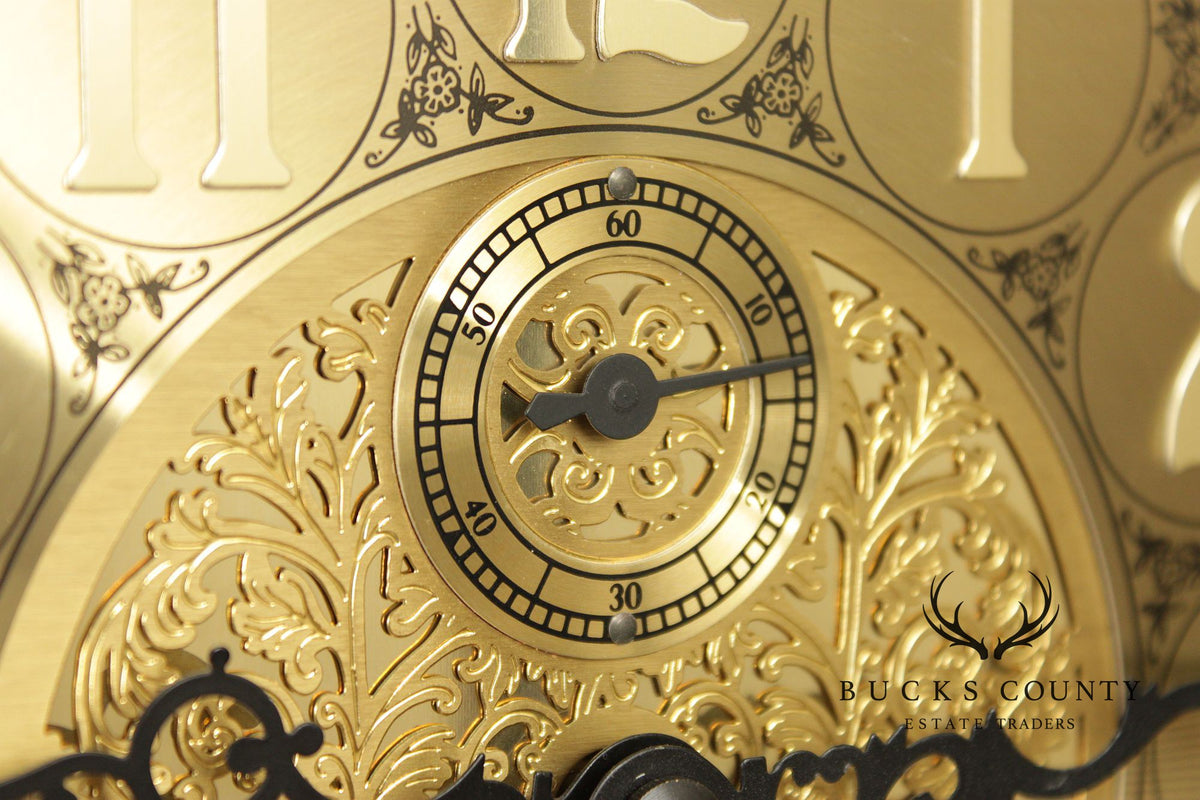 Howard Miller Georgian Style Walnut Grandfather Clock