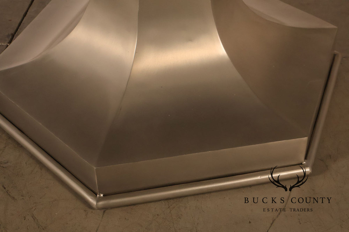 Restoration Hardware '1940s Belgian Metal' Dining Table
