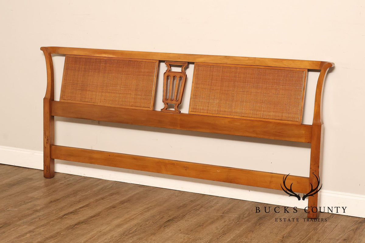 John Widdicomb Mid Century Modern Caned King Size Headboard