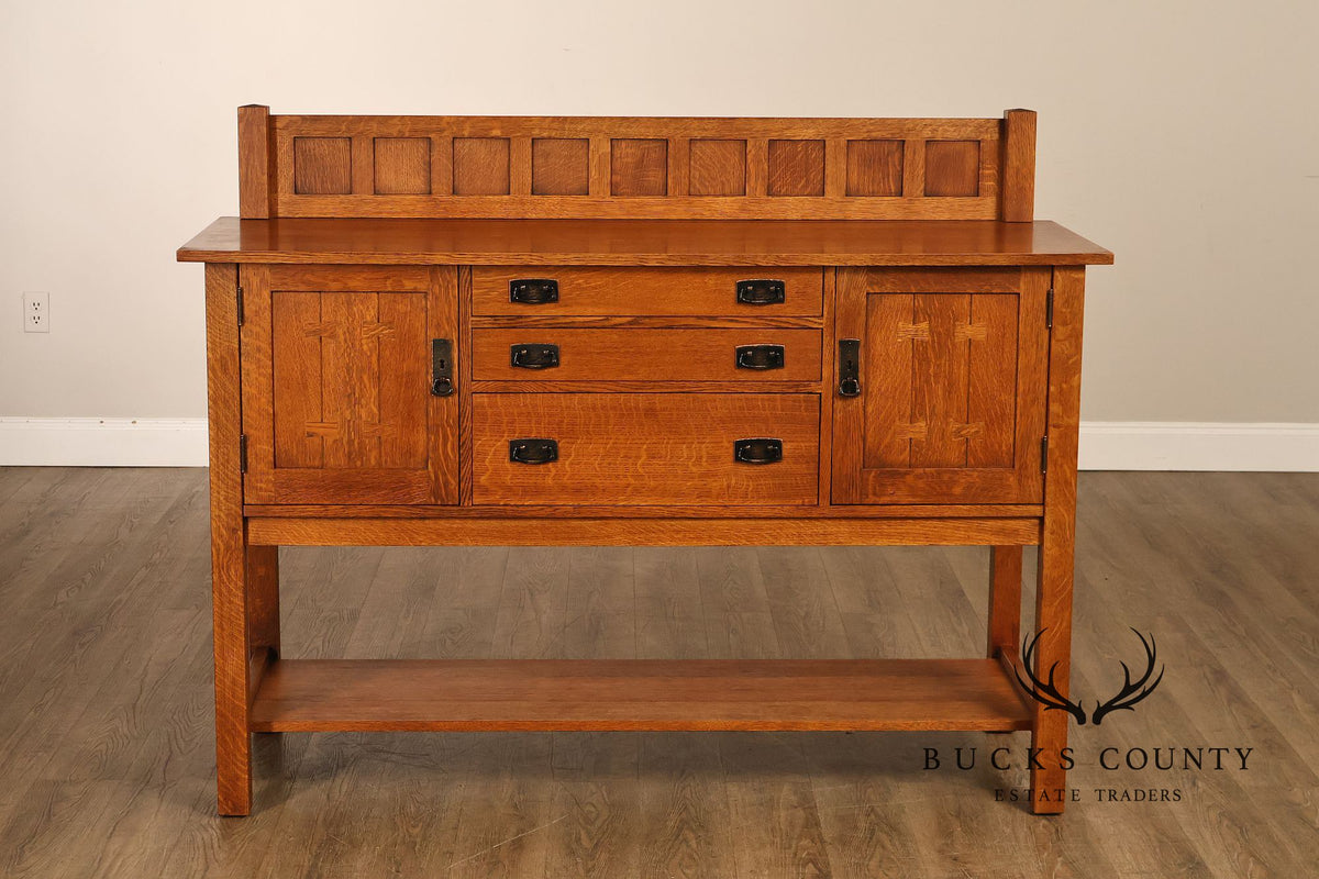 Stickley Mission Collection Oak Sideboard