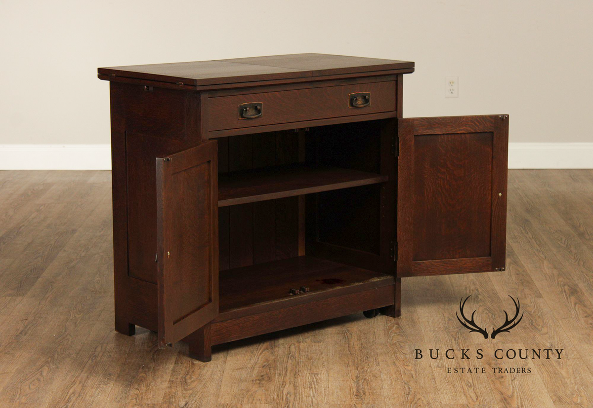 Stickley Mission Collection Oak Server