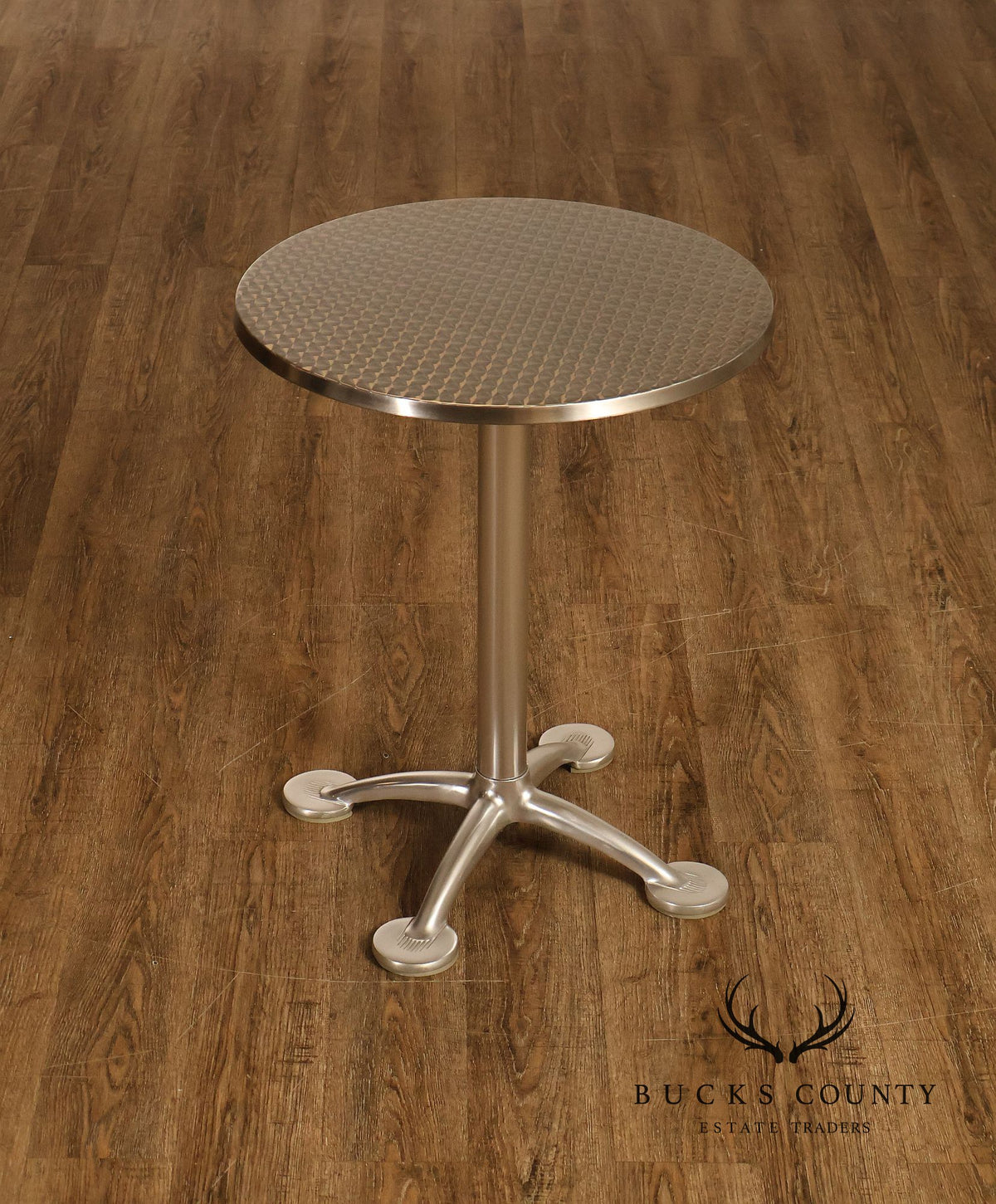 Knoll Polished Aluminum 'Amat 3' Side Table