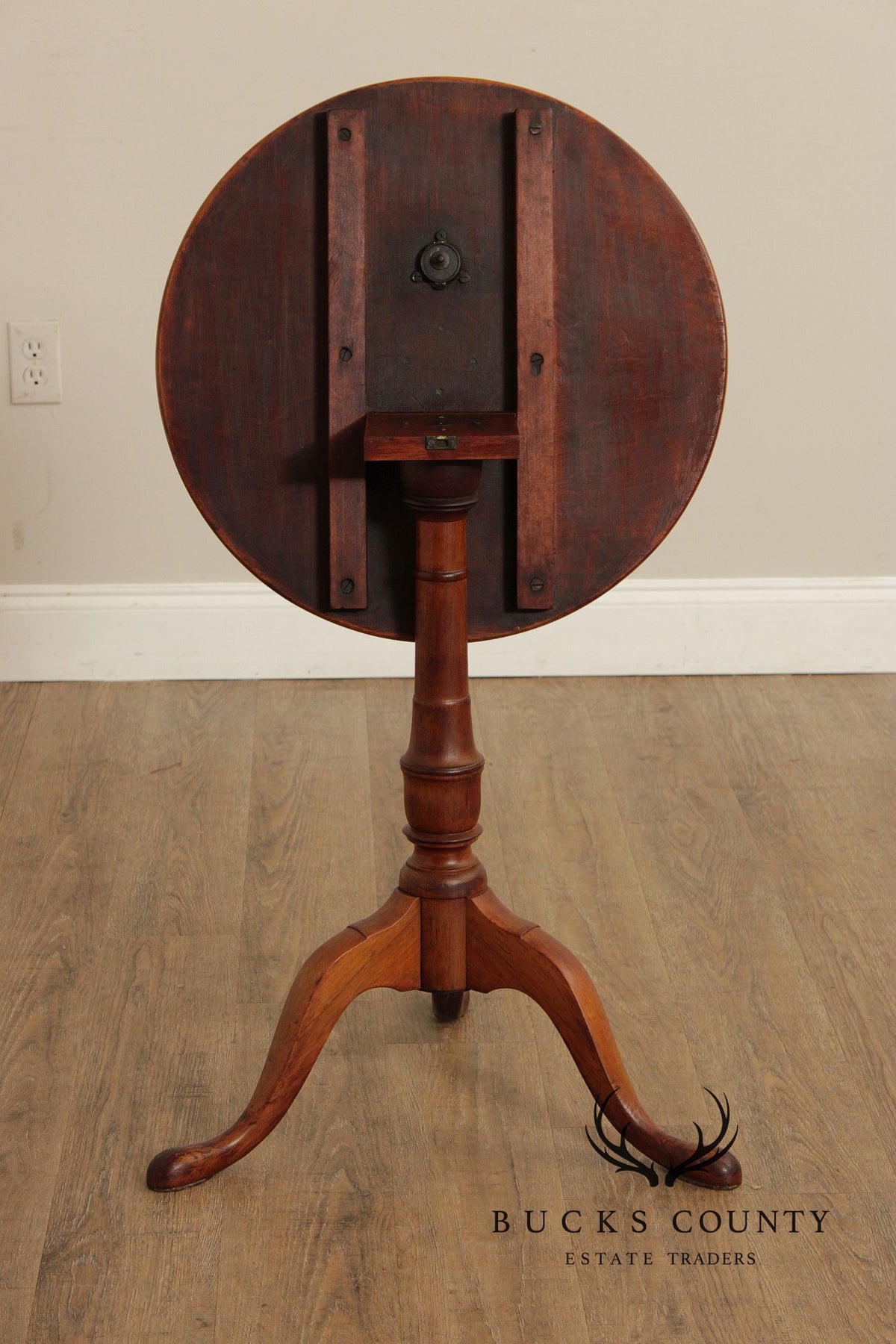 Antique Georgian Style Tilt Top Tripod Tea Table