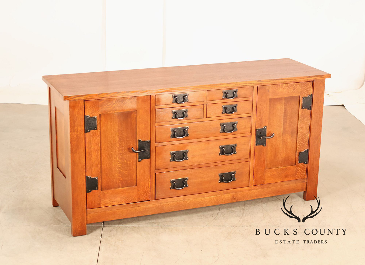 Stickley Syracuse Mission Collection Syracuse  Oak Sideboard