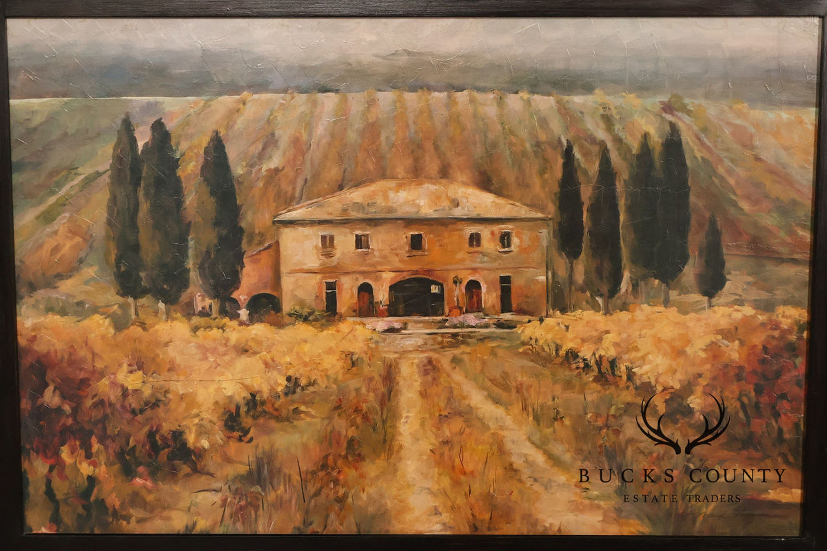 Marilyn Hageman Framed Print, 'Toscana Vigna Special'