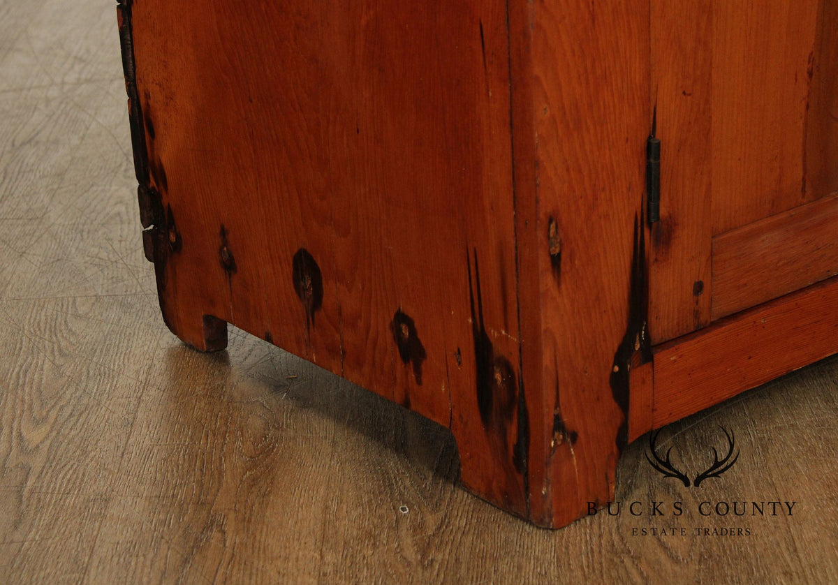 Antique Farmhouse Softwood Dry Sink