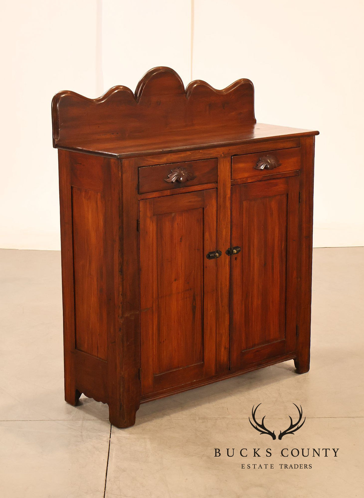 19th Century American Country Pine Jelly Cupboard