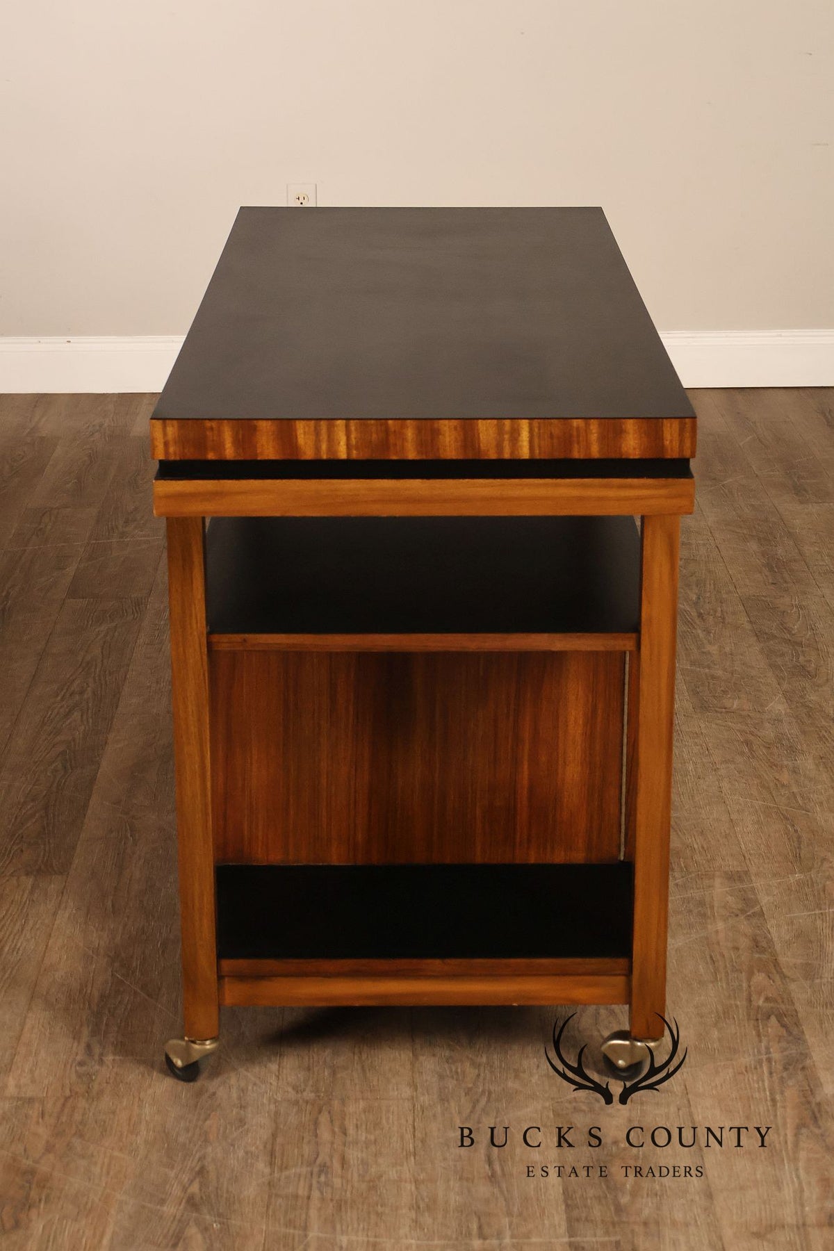 Mid Century Modern Rosewood Server Bar Cart